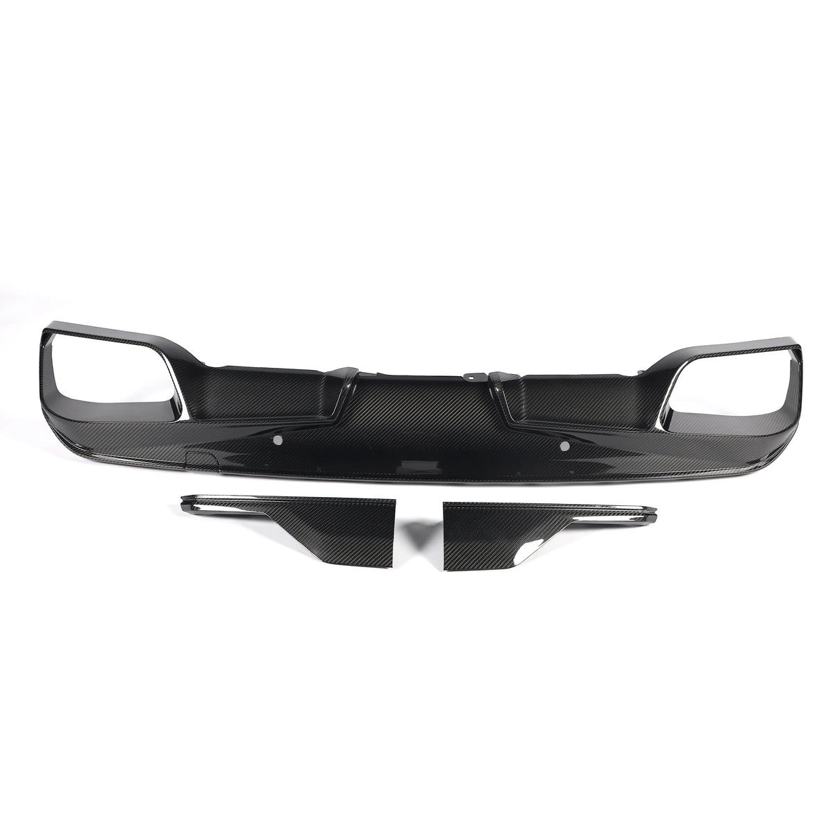 BMW X5 M (F95) Dry Carbon Fiber Rear Diffuser