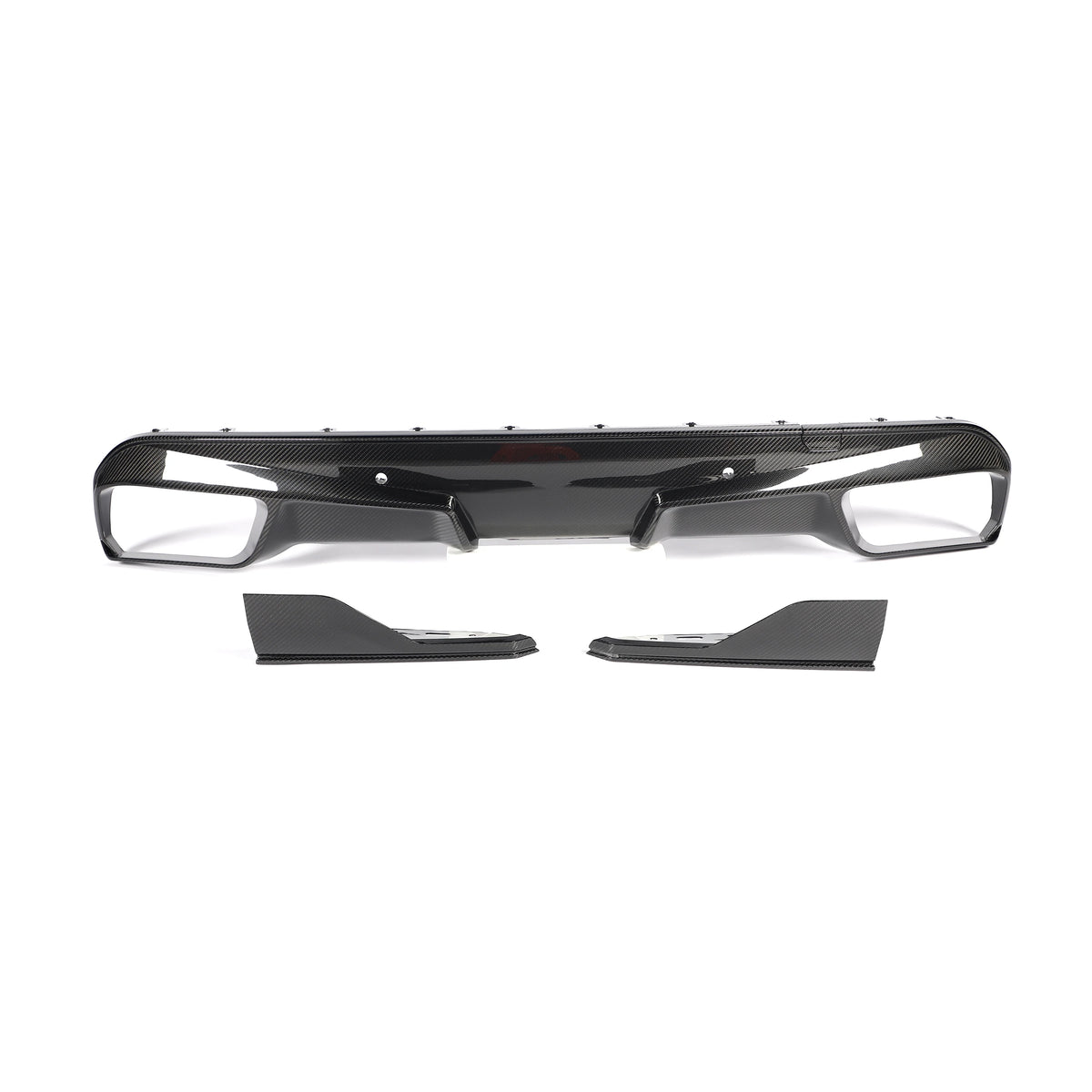 BMW X5 M (F95) Dry Carbon Fiber Rear Diffuser - view 3