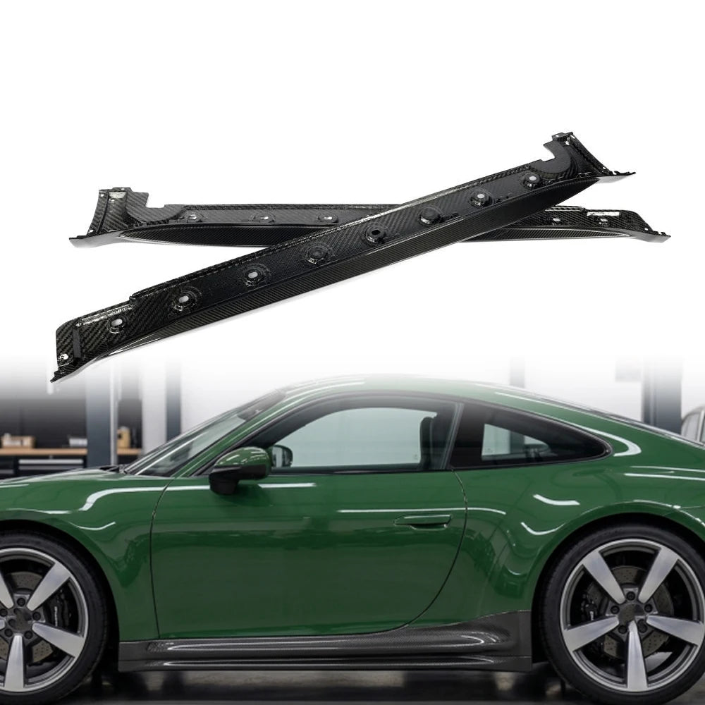 Porsche 911 GT3 (992) Dry Carbon Fiber Side Skirts