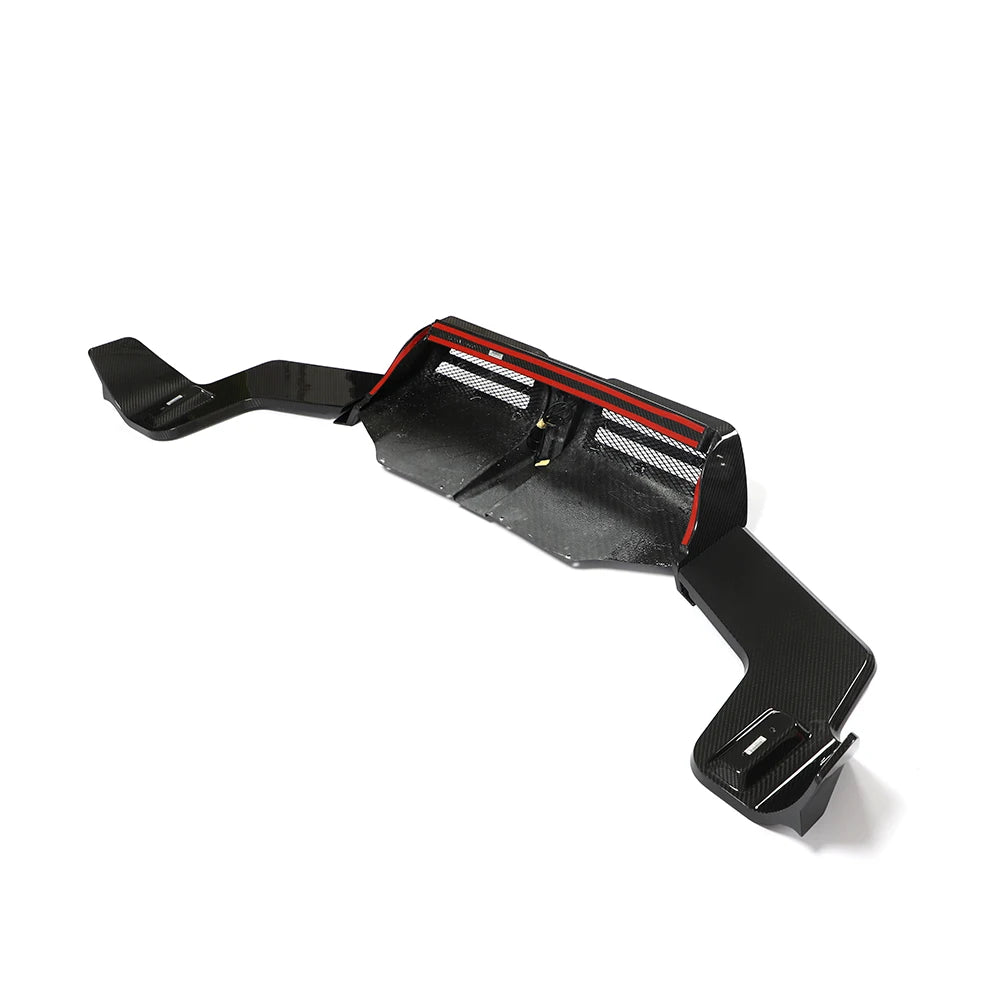 Porsche Macan (95B.3) Dry Carbon Rear Diffuser with Light - view 4