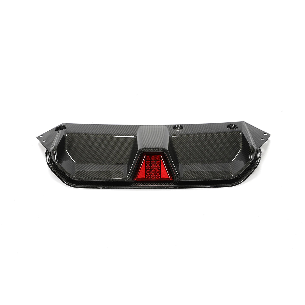 BMW M5 (F90) Dry Carbon Rear Diffuser with LED Light - view 2
