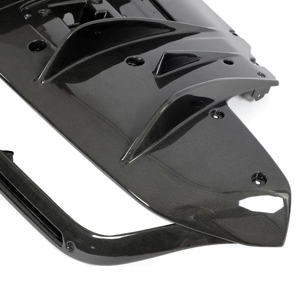 Ferrari F8 Tributo / Spider Carbon Fiber Rear Diffuser - view 2