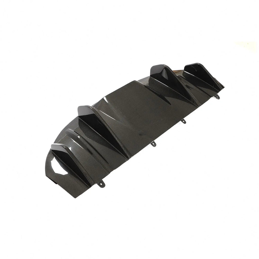 Porsche Taycan 4S (9J1) Dry Carbon Rear Diffuser