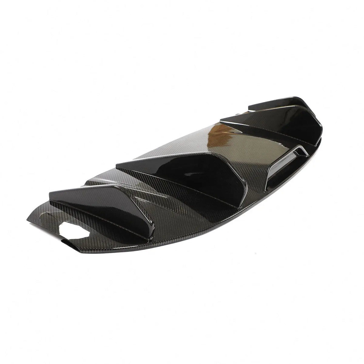 Porsche Taycan 4S (9J1) Dry Carbon Rear Diffuser - view 2