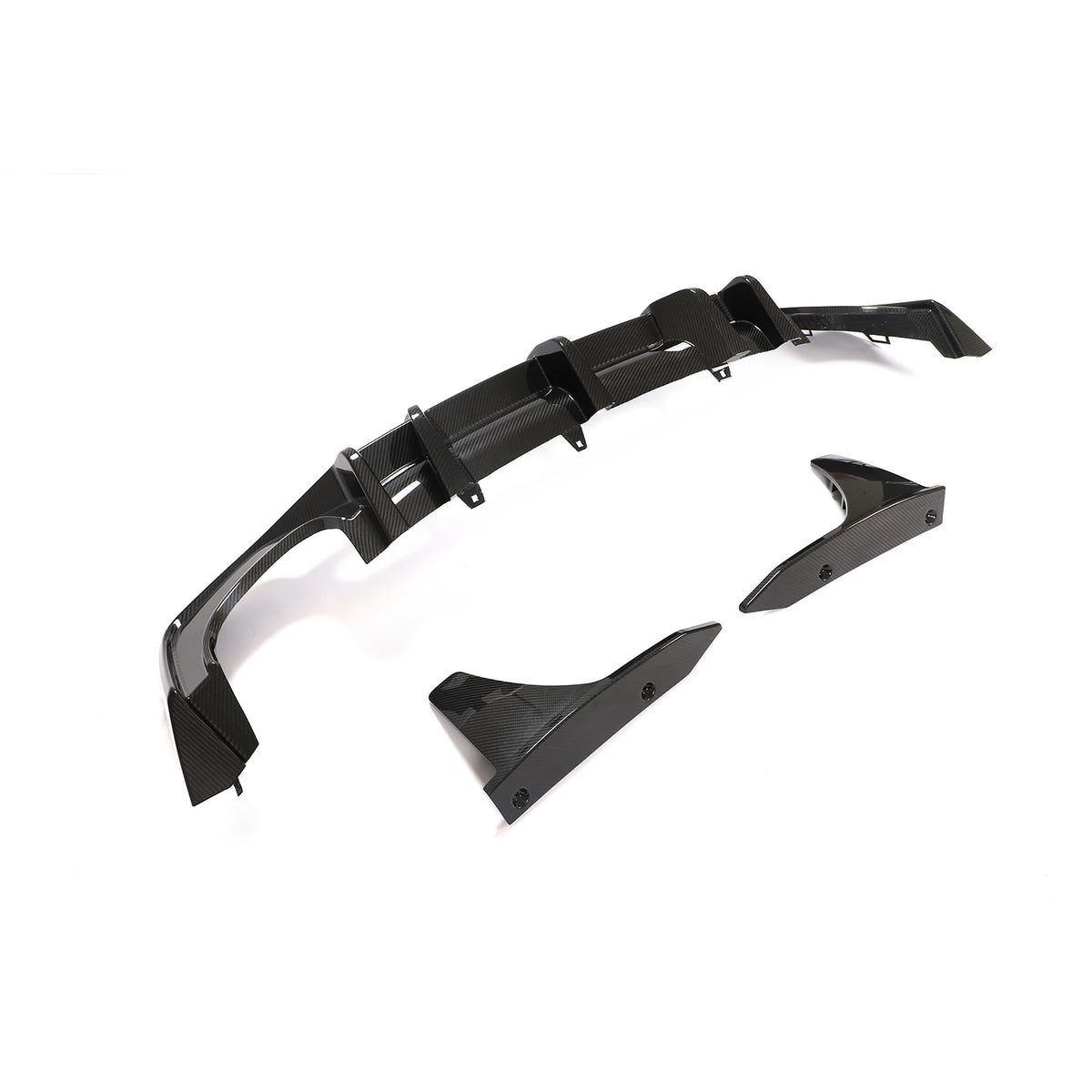 Audi RS7 Sportback (C8) Dry Carbon Fiber Rear Diffuser - view 4