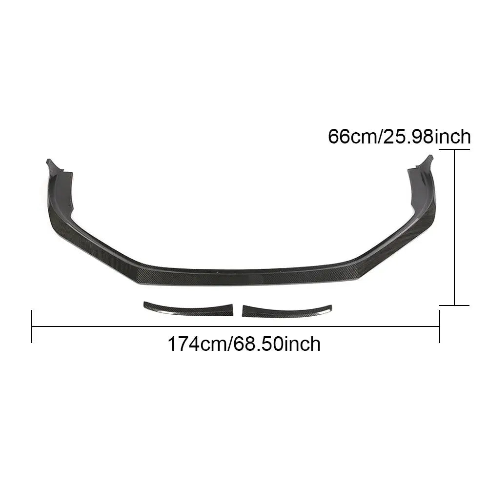 Porsche 718 Cayman / Boxster (982) Carbon Fiber Front Lip Splitter