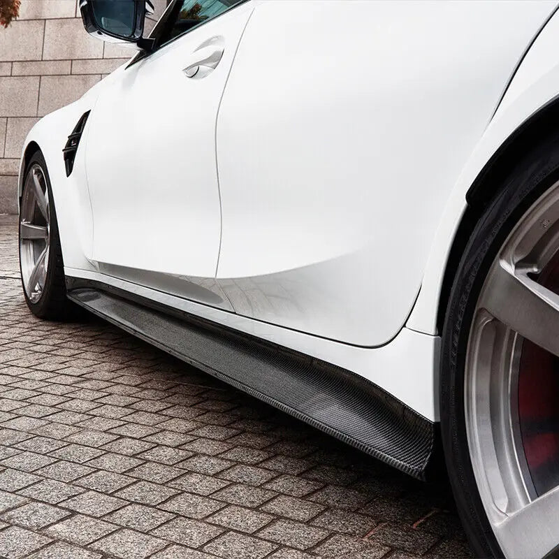 BMW M3 (G80) Carbon Fiber Side Skirts - view 3