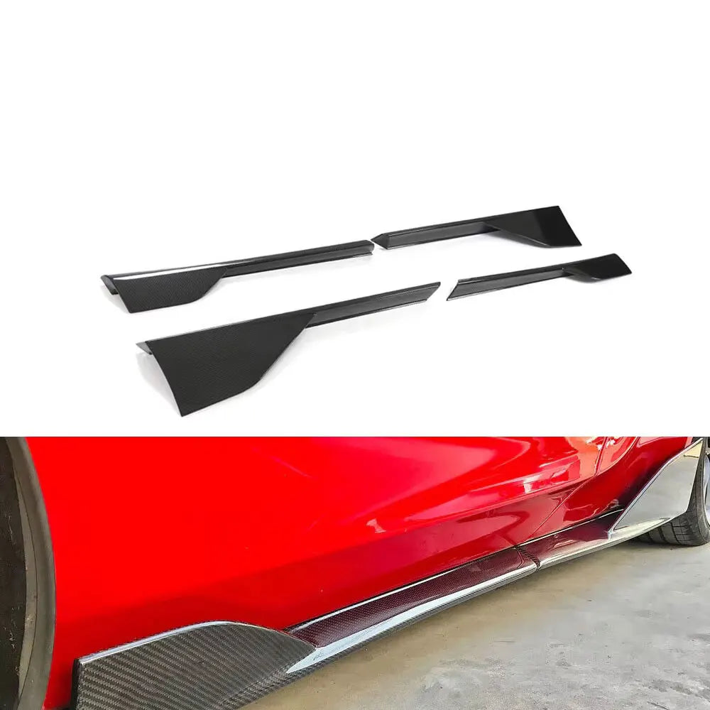 McLaren 570S / 570GT Dry Carbon Fiber Side Skirts - view 5