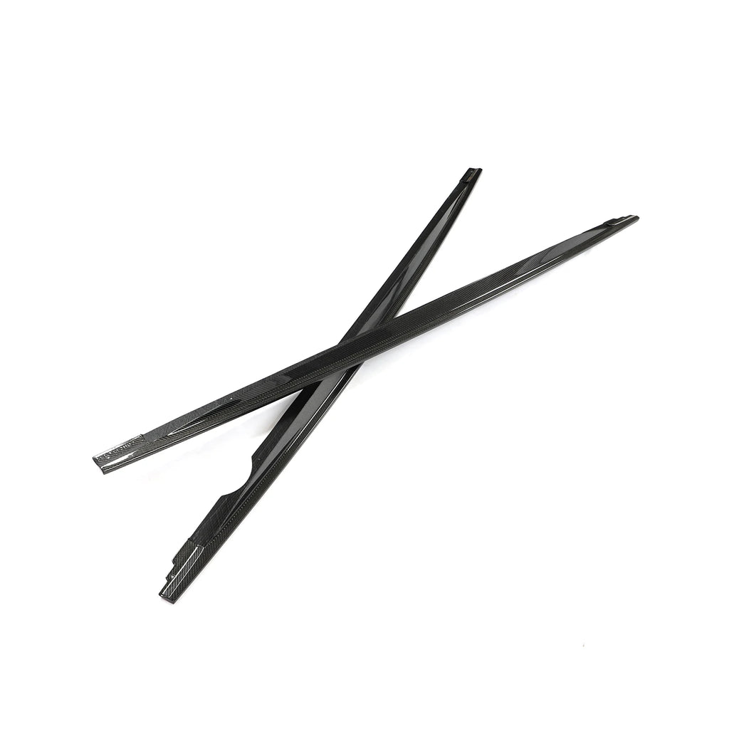 Volkswagen Golf R (Mk8) Carbon Fiber Side Skirt Extensions