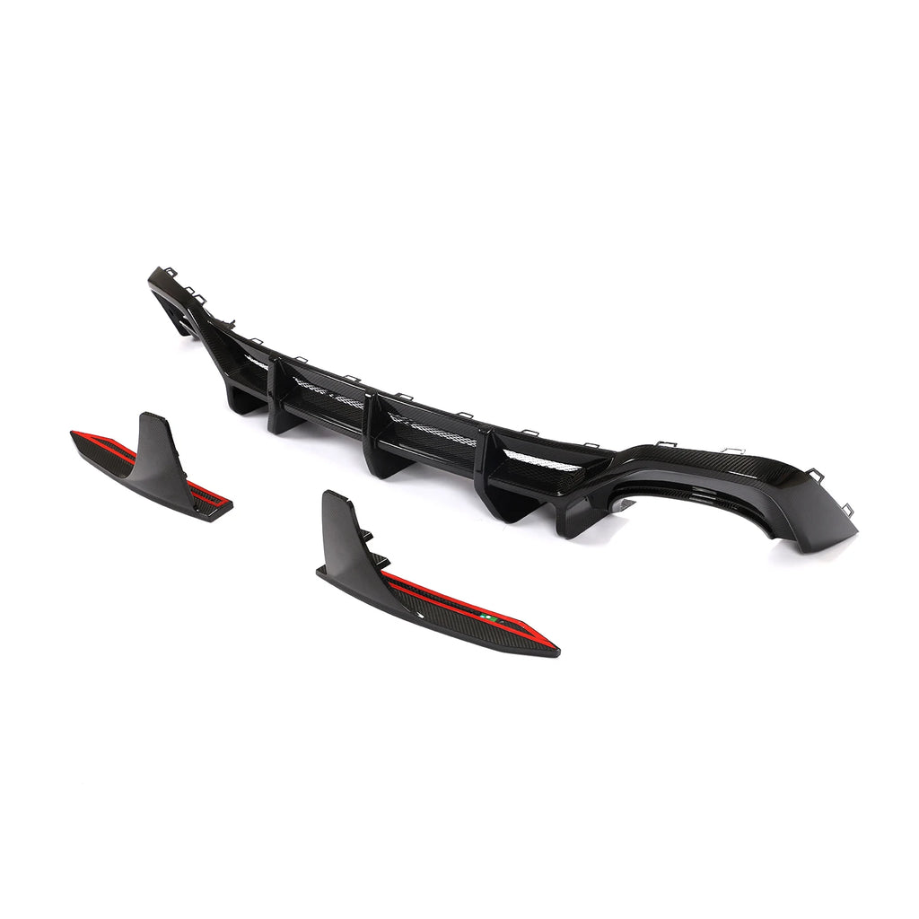 Audi RS7 Sportback (C8) Dry Carbon Fiber Rear Diffuser - view 5