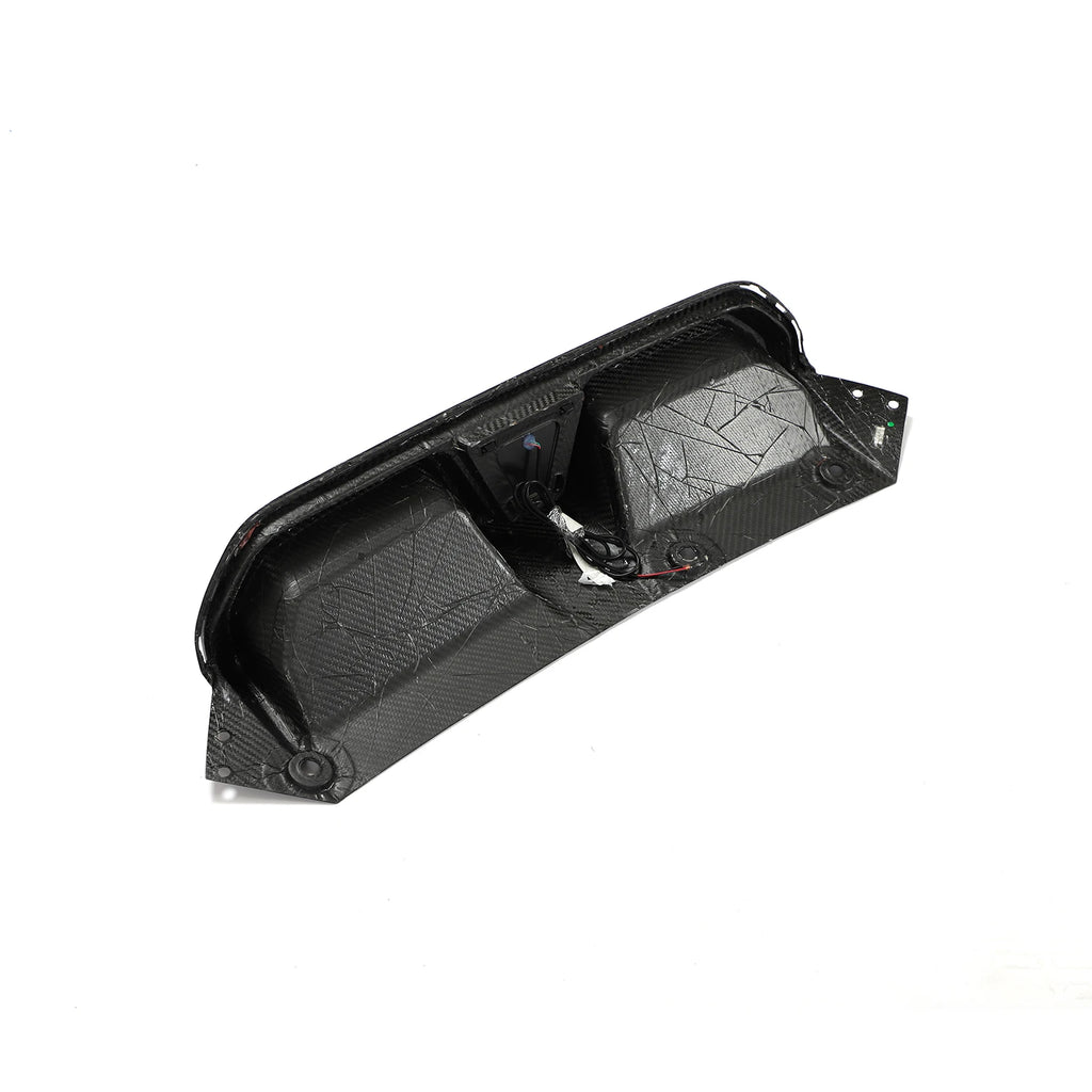BMW M5 (F90) Dry Carbon Rear Diffuser with LED Light - view 5
