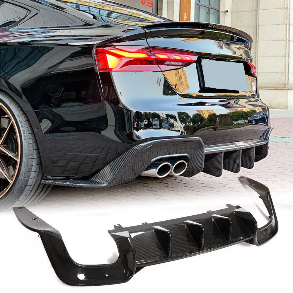 Audi S5 / A5 S-Line (B9) Dry Carbon Rear Diffuser