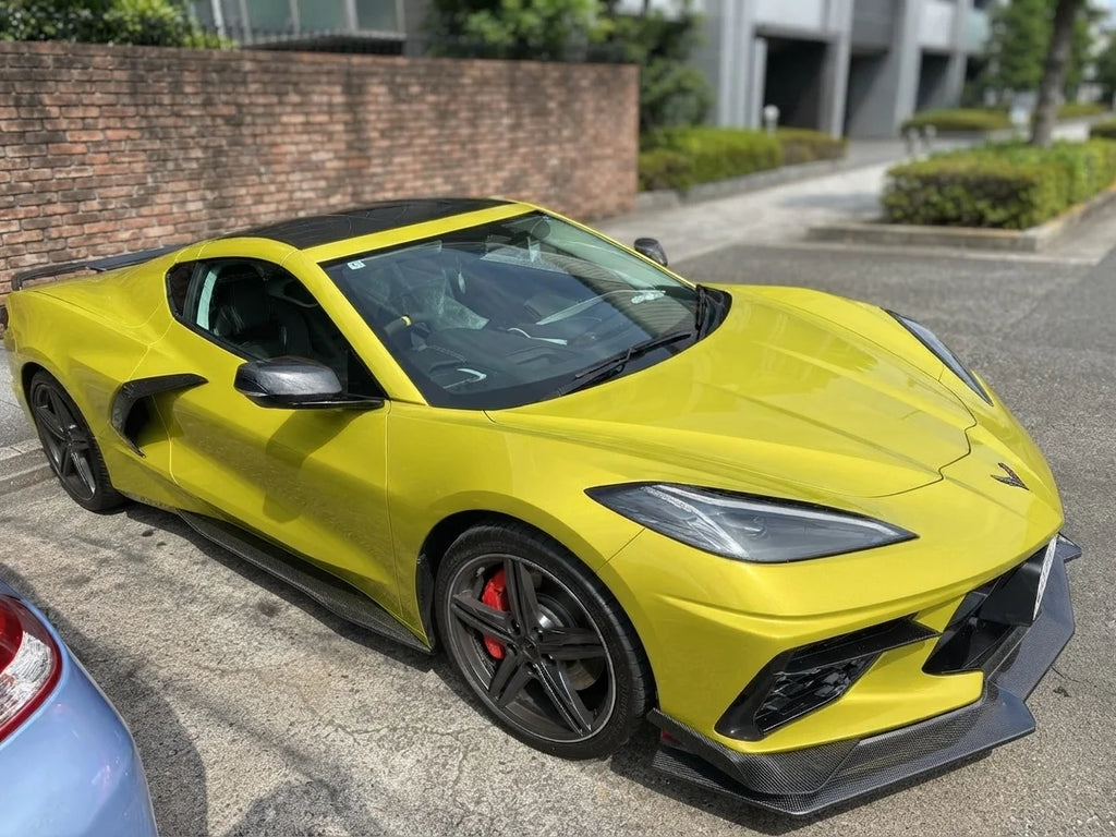 Chevrolet Corvette (C8) ZR1-Style Carbon Fiber Side Skirts
