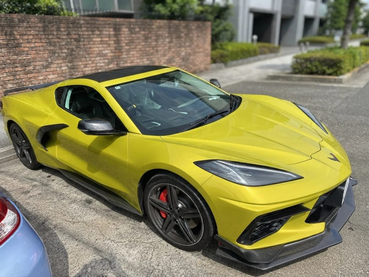 Chevrolet Corvette (C8) ZR1-Style Carbon Fiber Side Skirts