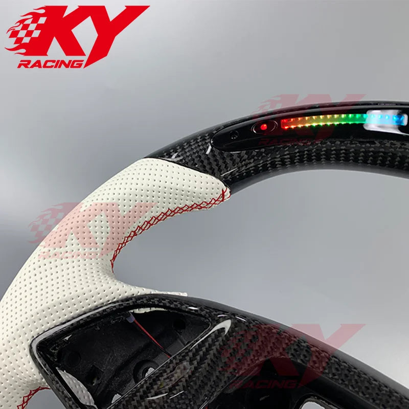 Chevrolet Corvette (C7) Carbon Fiber LED Steering Wheel