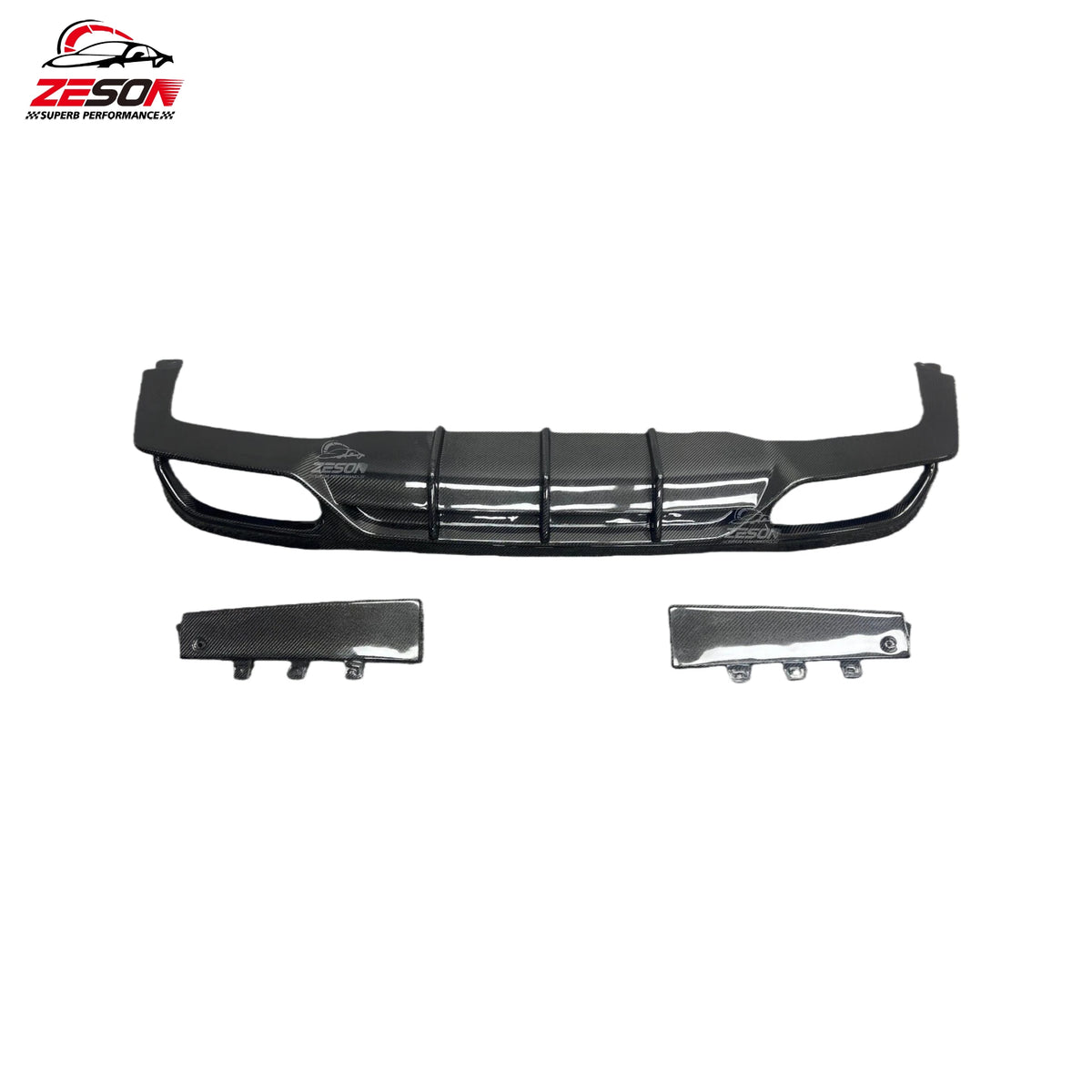 Mercedes-AMG E63 / E43 (W213) FD-Style Carbon Fiber Rear Diffuser