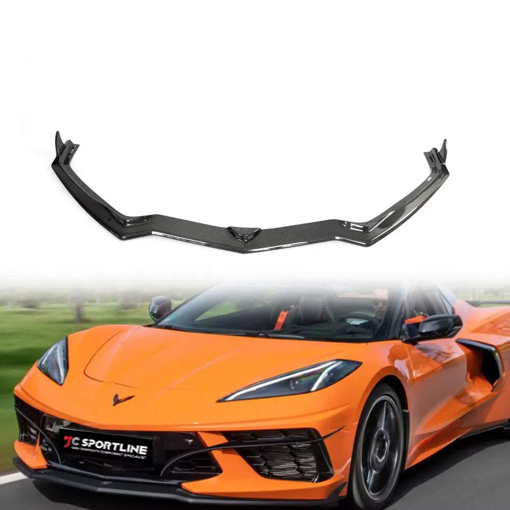 Chevrolet Corvette (C8) Stingray Carbon Fiber Front Lip - view 5