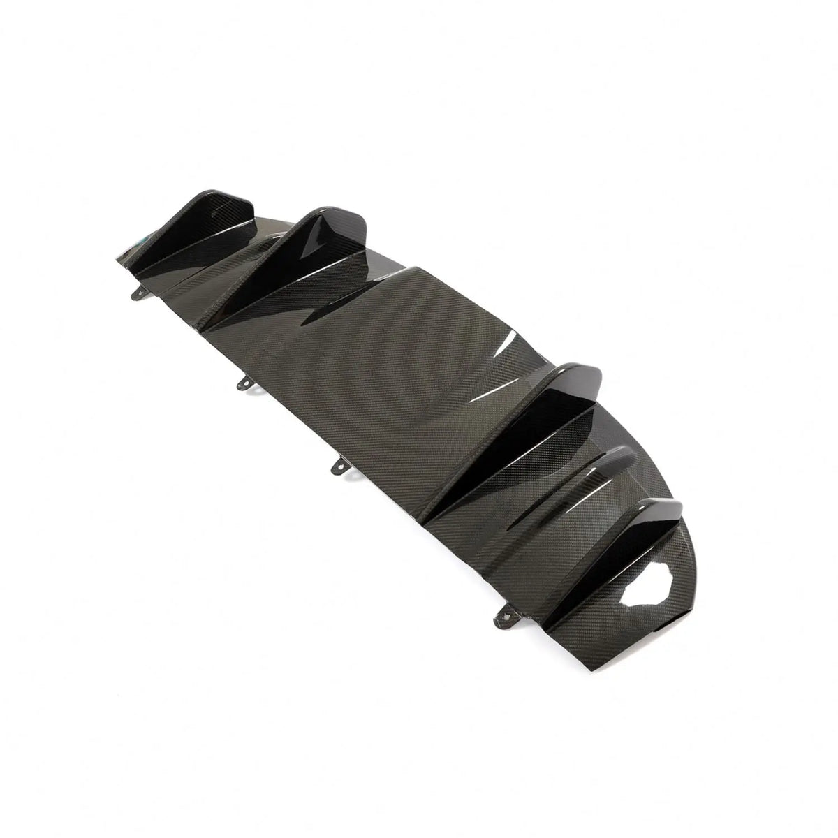 Porsche Taycan 4S (9J1) Dry Carbon Rear Diffuser - view 3