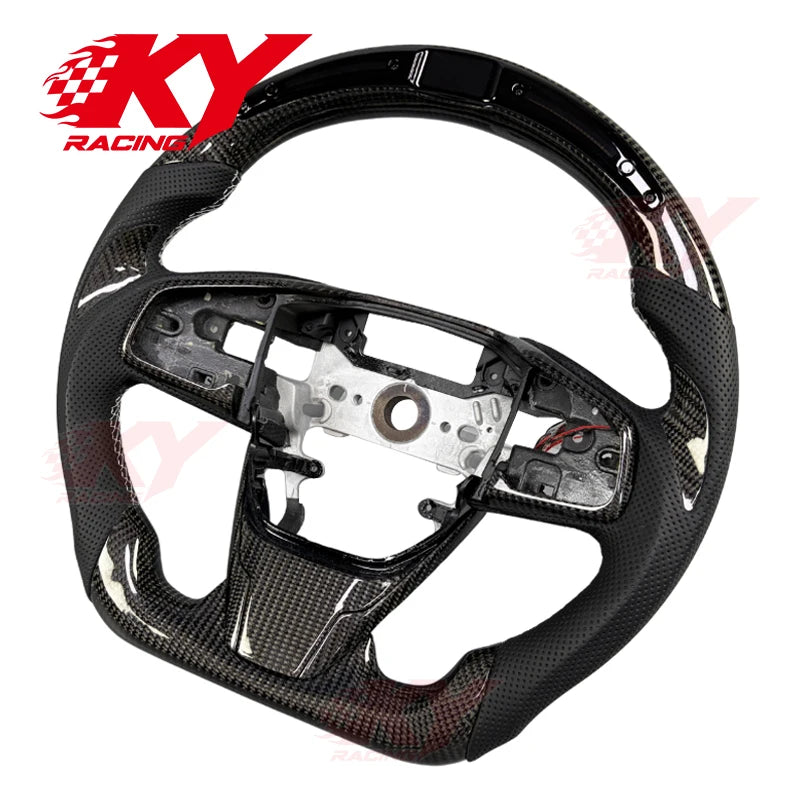 Honda Civic 10th Gen / Type R (FK8) LED RPM Carbon Steering Wheel