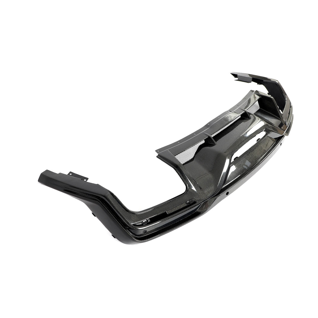 Ford Mustang GT (S650) Carbon Fiber Rear Diffuser - view 4