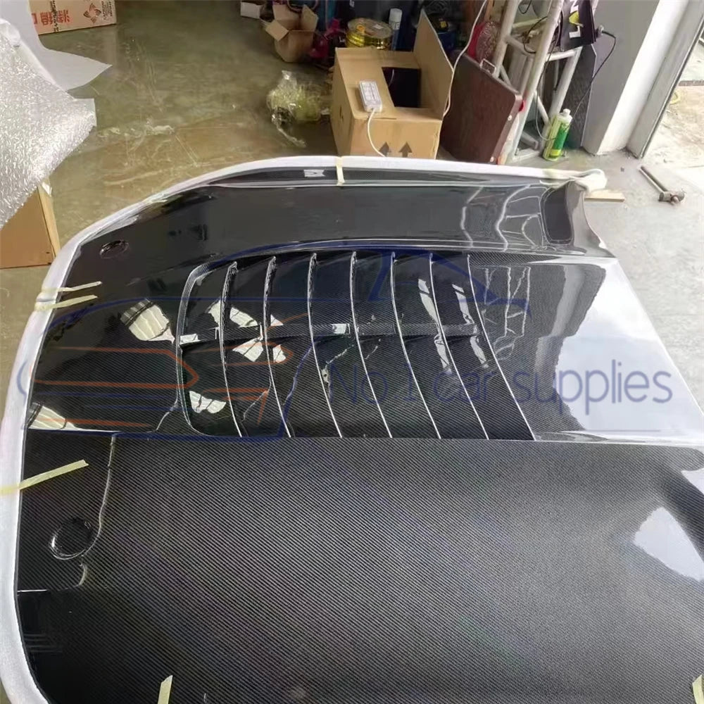 Ford Mustang (S550) 500-Style Carbon Fiber Hood