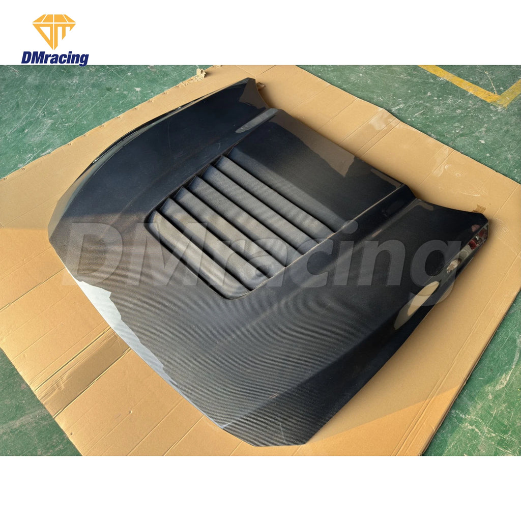 Ford Mustang (S650) GT5-Style Vented Carbon Fiber Hood