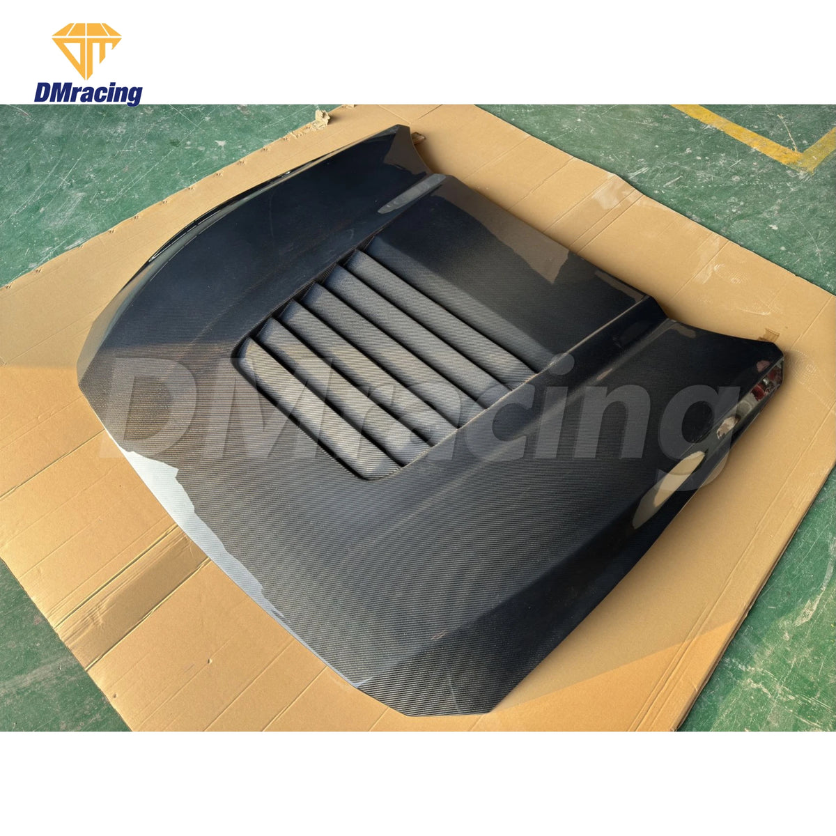 Ford Mustang (S650) GT5-Style Vented Carbon Fiber Hood