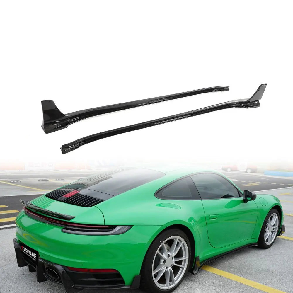 Porsche 911 (992) Dry Carbon Fiber Side Skirts