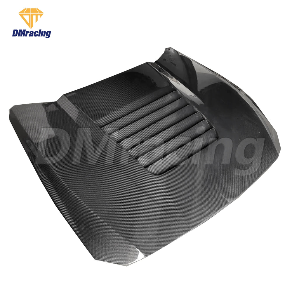Ford Mustang (S650) GT5-Style Vented Carbon Fiber Hood