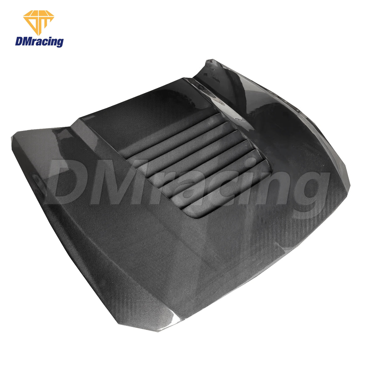 Ford Mustang (S650) GT5-Style Vented Carbon Fiber Hood