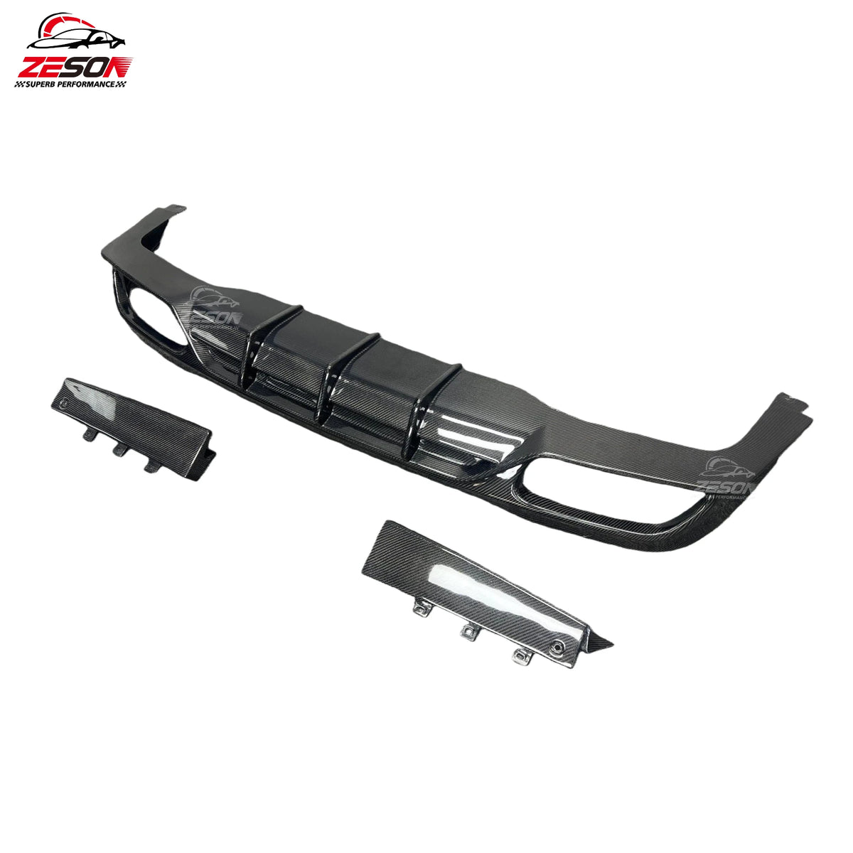 Mercedes-AMG E63 / E43 (W213) FD-Style Carbon Fiber Rear Diffuser
