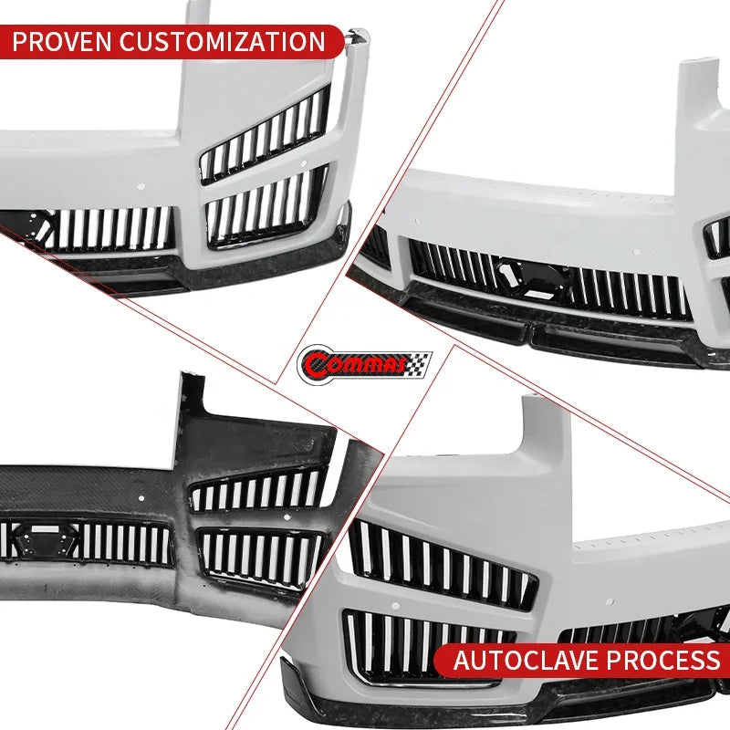 Rolls-Royce Cullinan M-Style Dry Carbon Front Bumper