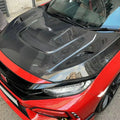 Honda Civic Type R (FK8) VRS-Style Carbon Fiber Hood