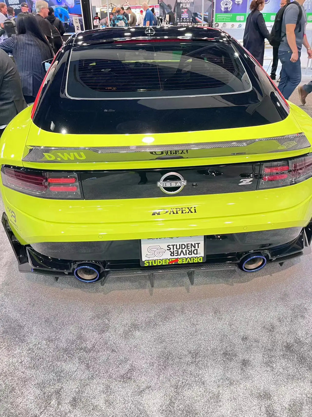 Nissan Z (RZ34) Dry Carbon Fiber Ducktail Trunk Spoiler