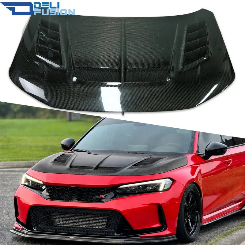 Honda Civic Type R (FL5) Vented Carbon Fiber Hood
