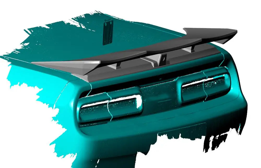 Dodge Challenger (LC) Carbon Fiber Trunk Spoiler - view 3