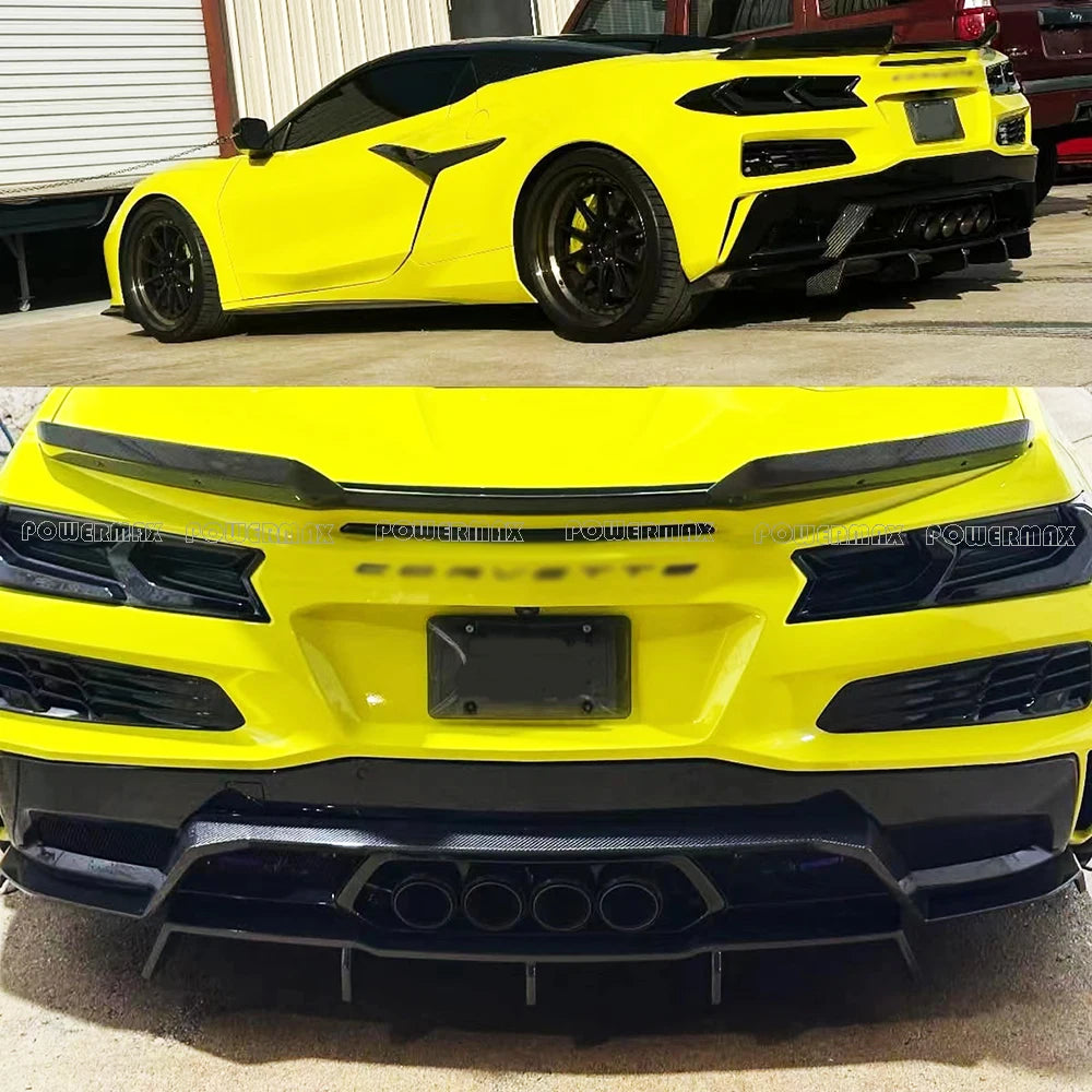Chevrolet Corvette Z06 (C8) Carbon Fiber Rear Diffuser Lip