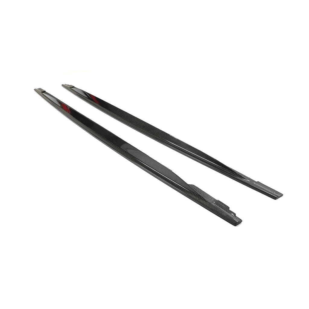 Volkswagen Golf R (Mk8) Carbon Fiber Side Skirt Extensions