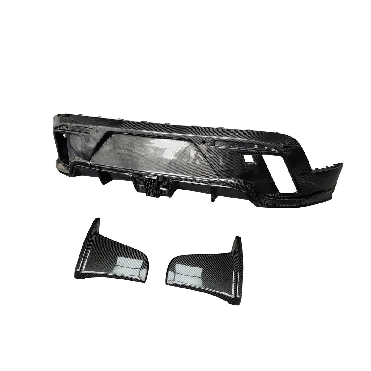 Porsche Taycan Turbo / Turbo S (9J1) Carbon Rear Diffuser - view 4