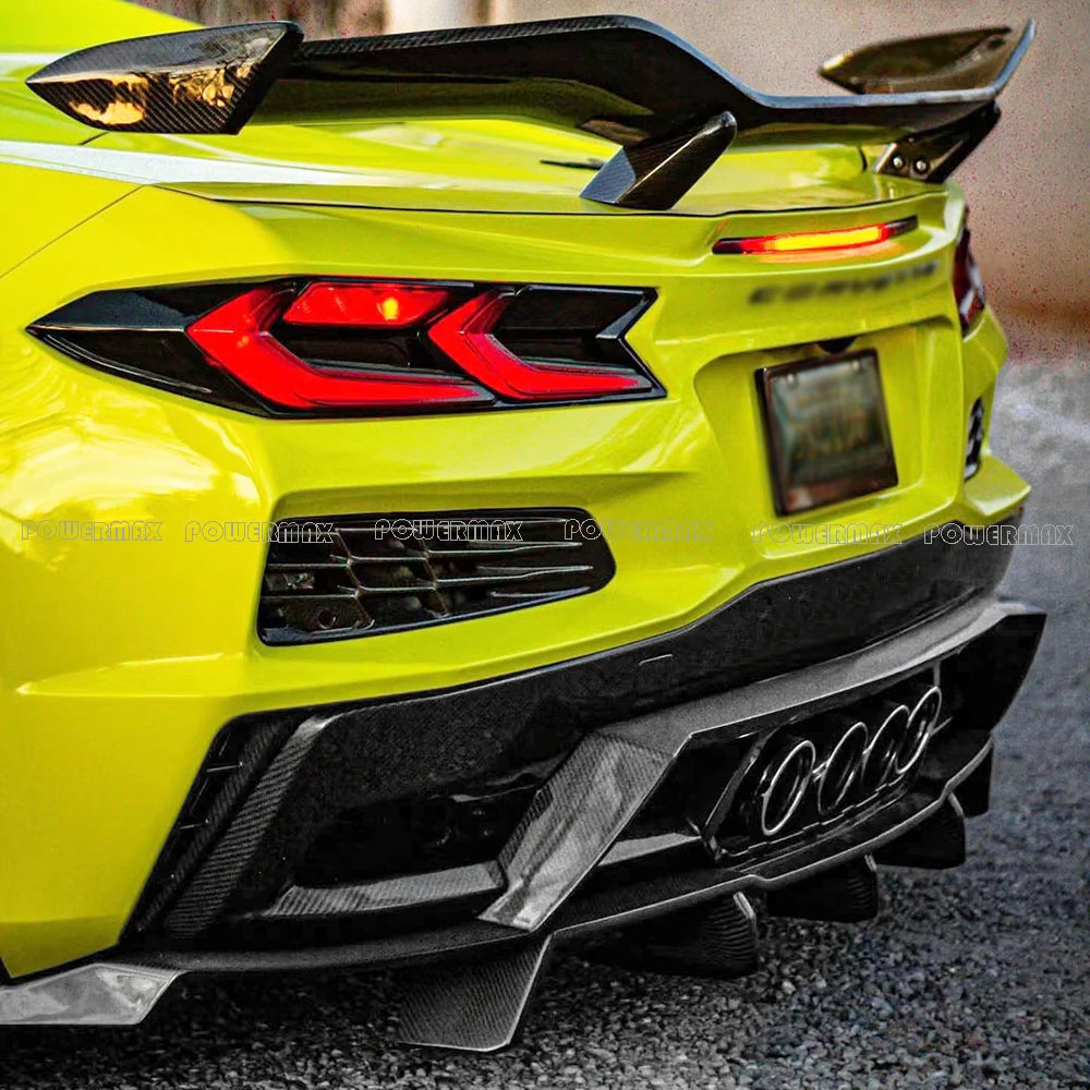 Chevrolet Corvette Z06 (C8) Carbon Fiber Rear Diffuser Lip