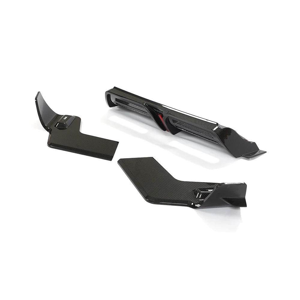 Porsche Macan (95B.3) Dry Carbon Rear Diffuser with Light