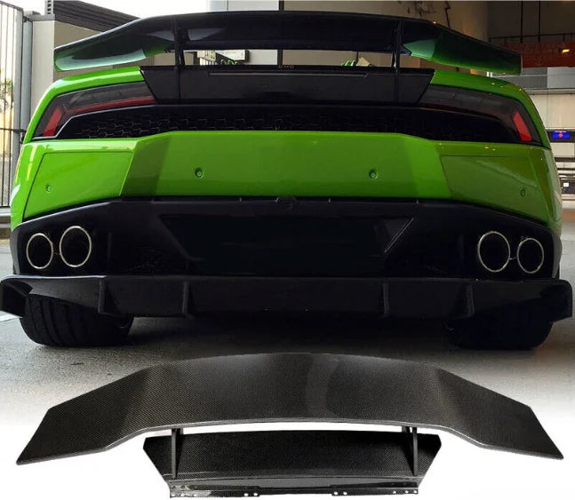 Lamborghini Huracan LP610 / LP580 Dry Carbon Rear Wing - view 3