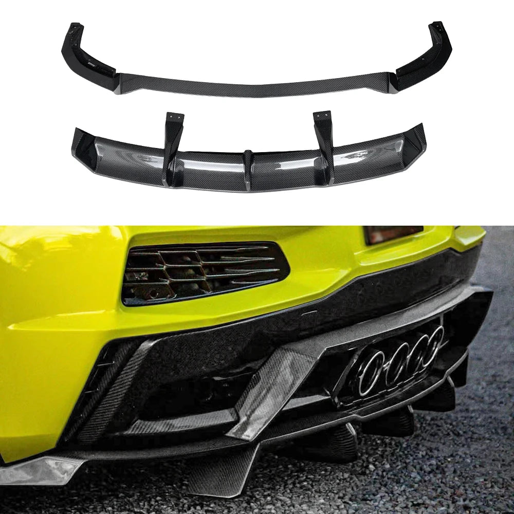 Chevrolet Corvette Z06 (C8) Carbon Fiber Rear Diffuser Lip