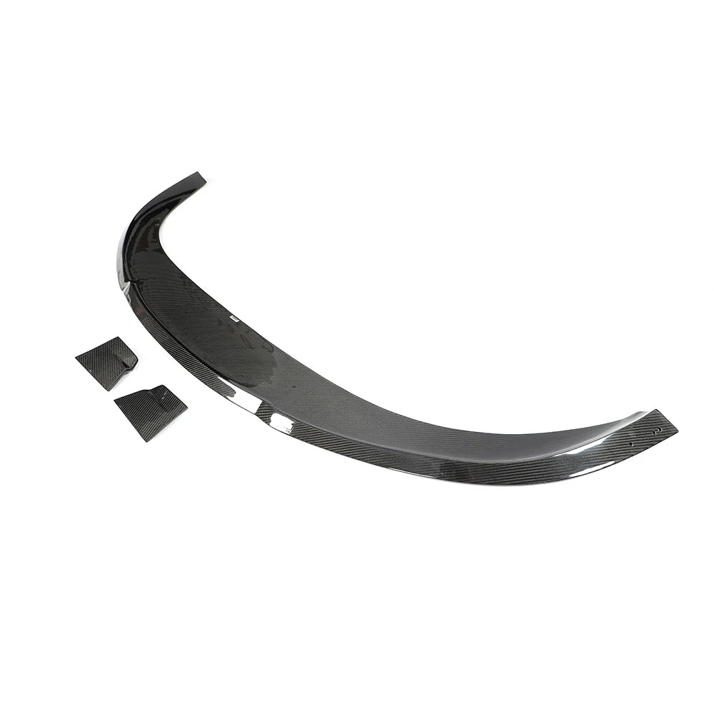 Porsche Taycan (9J1) 3-Piece Carbon Fiber Front Lip