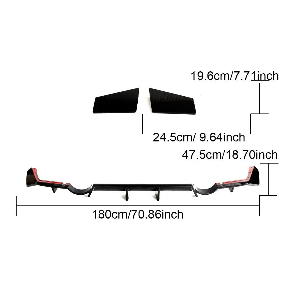 Nissan Z (RZ34) Dry Carbon Fiber Rear Diffuser