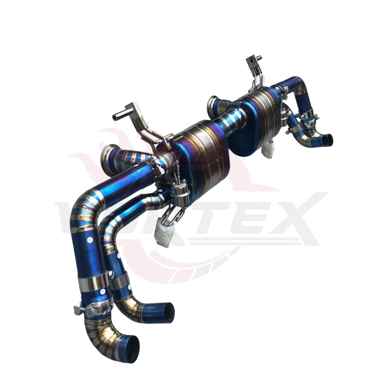 Lamborghini Huracan LP610-4 Valved Cat-Back Exhaust (Blue Burnt)