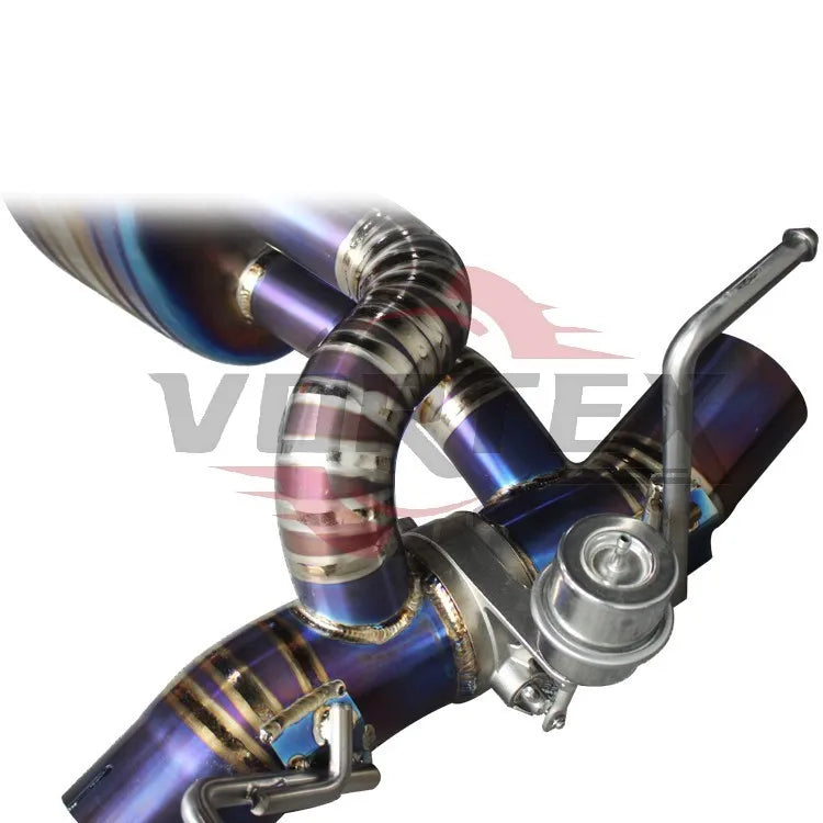 Ferrari 488 GTB Grade 5 Titanium Valved Cat-Back Exhaust