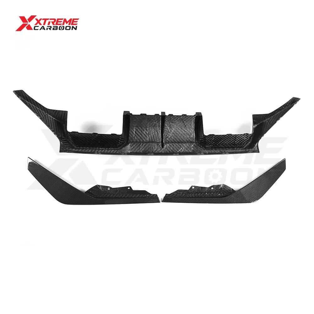 BMW M2 (G87) CT-Style Dry Carbon Quad-Exhaust Rear Diffuser