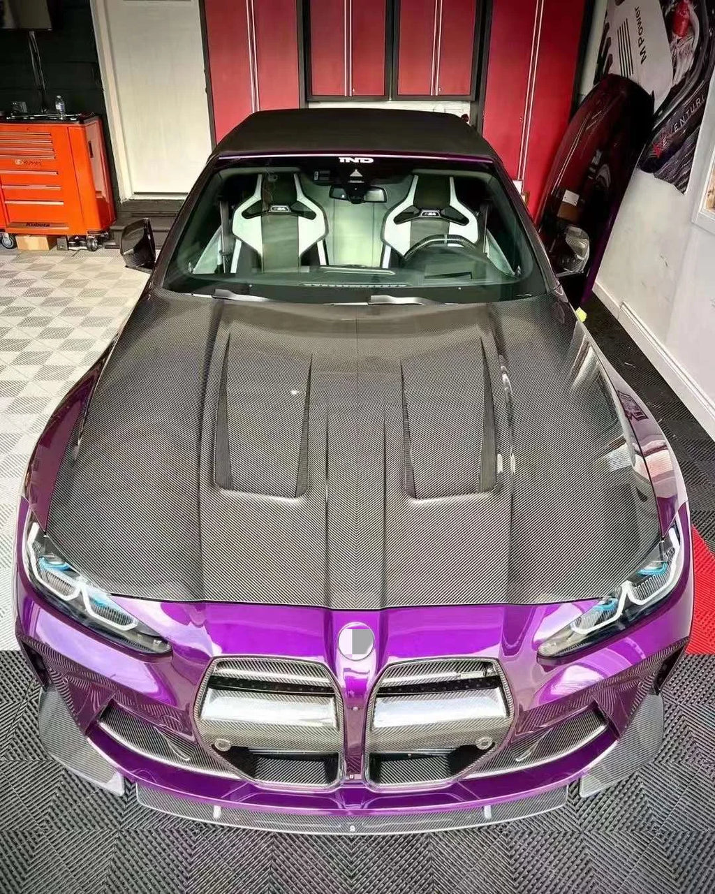 BMW M3/M4 (G80/G82) OEM-Style Carbon Fiber Hood