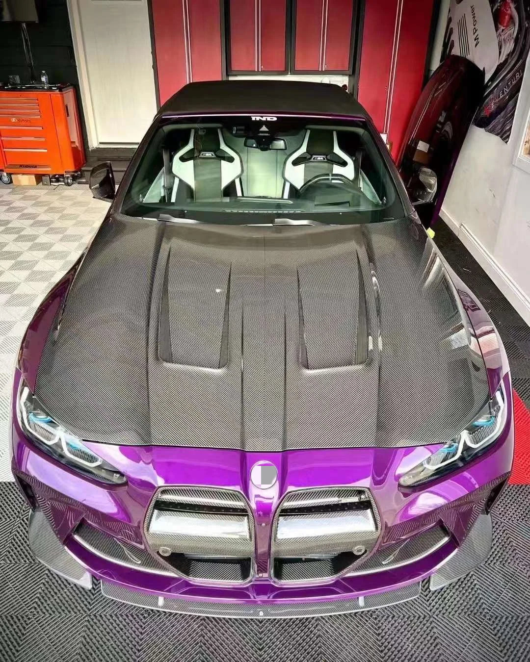 BMW M3/M4 (G80/G82) OEM-Style Carbon Fiber Hood